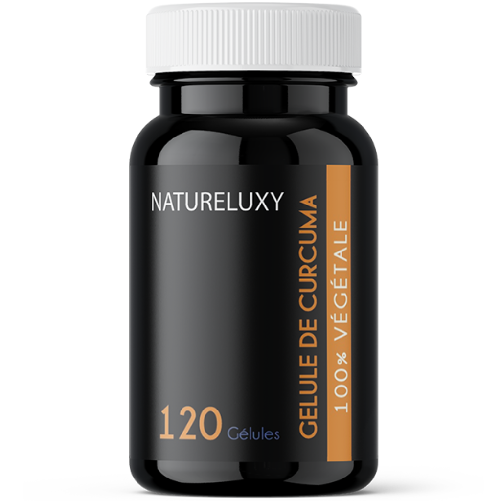 Curcuma 120 Gélules 300 mg - Gélules Végétales