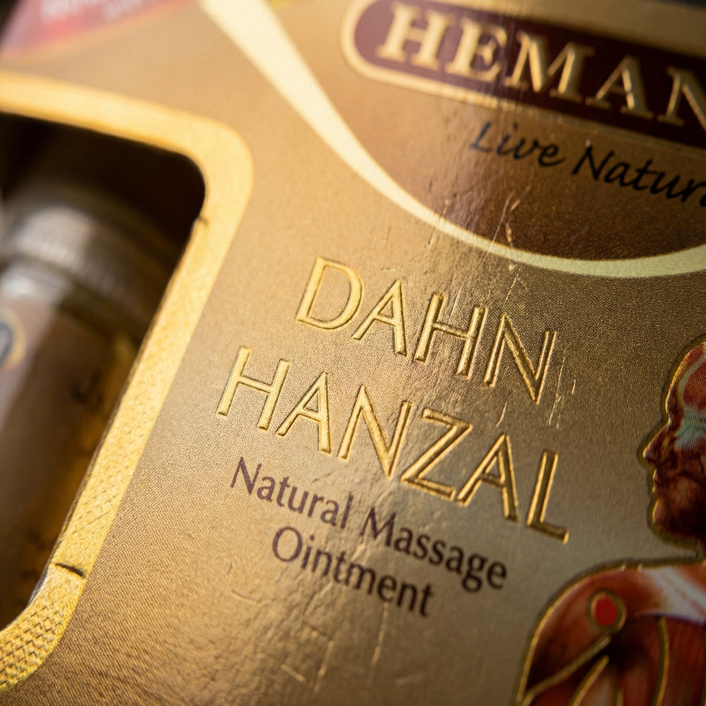 Dahn Hanzal entspannende Massagecreme 100 % natürlich + aufrollen