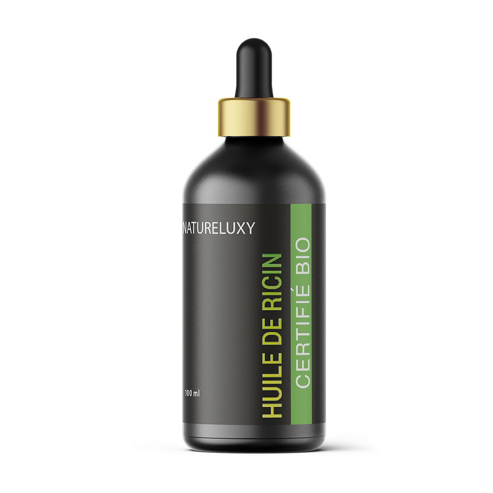 Huile de Ricin 100ml à Pipette - Certifié Bio