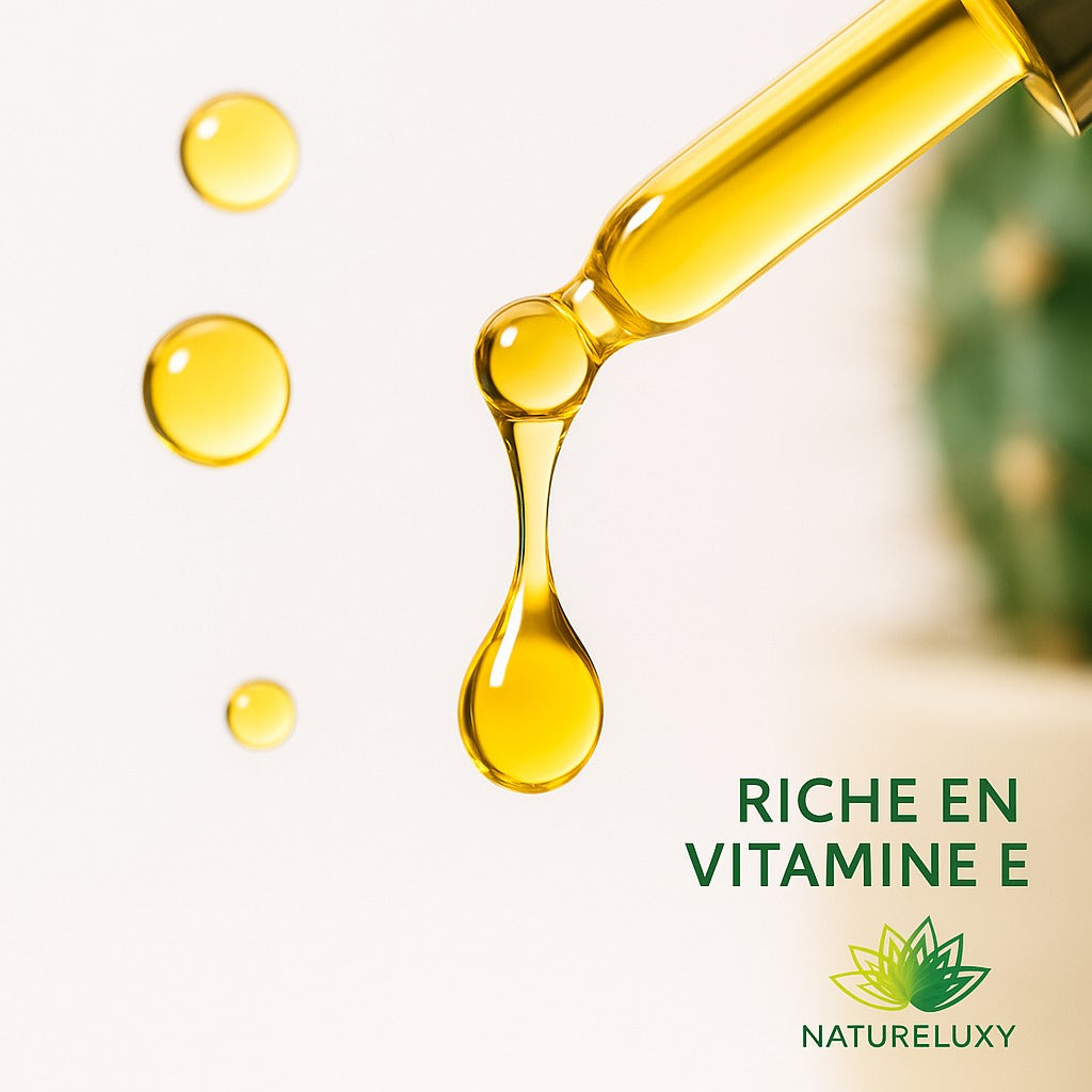 Huile de Figue de Barbarie 30ml  Pipette 100% naturelle Puissant Anti-rides