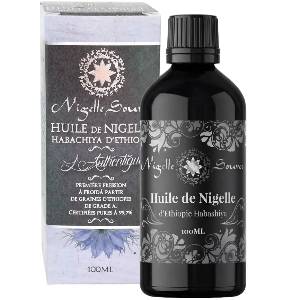 Huile de Nigelle d’Éthiopie Habashia Grade A 99,7% – 100 ml