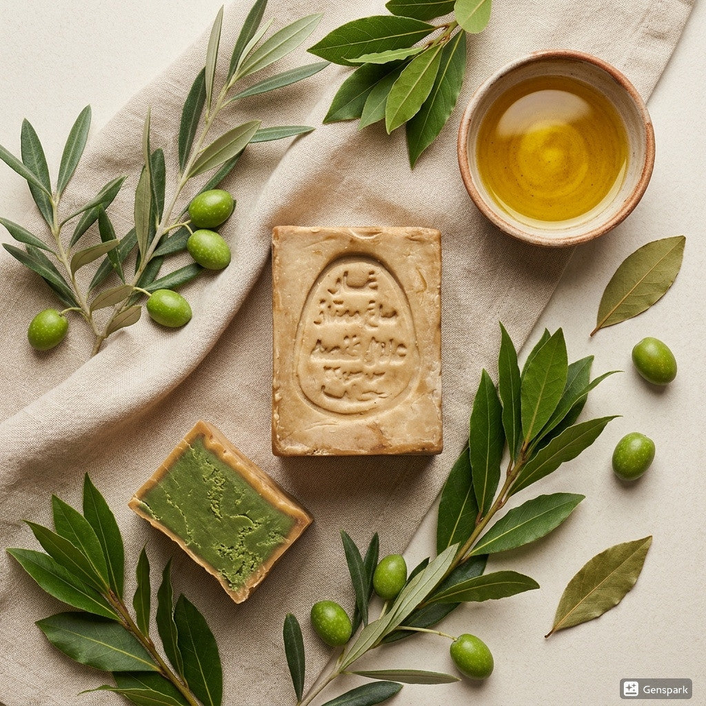 Savon d’Alep traditionnel huile d’olive & laurier 185 g – Savon végétal solide