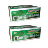 2 Kit Hijama 6 Pièces Tasse,Ventouse Thérapie Set pour Secs et Humide