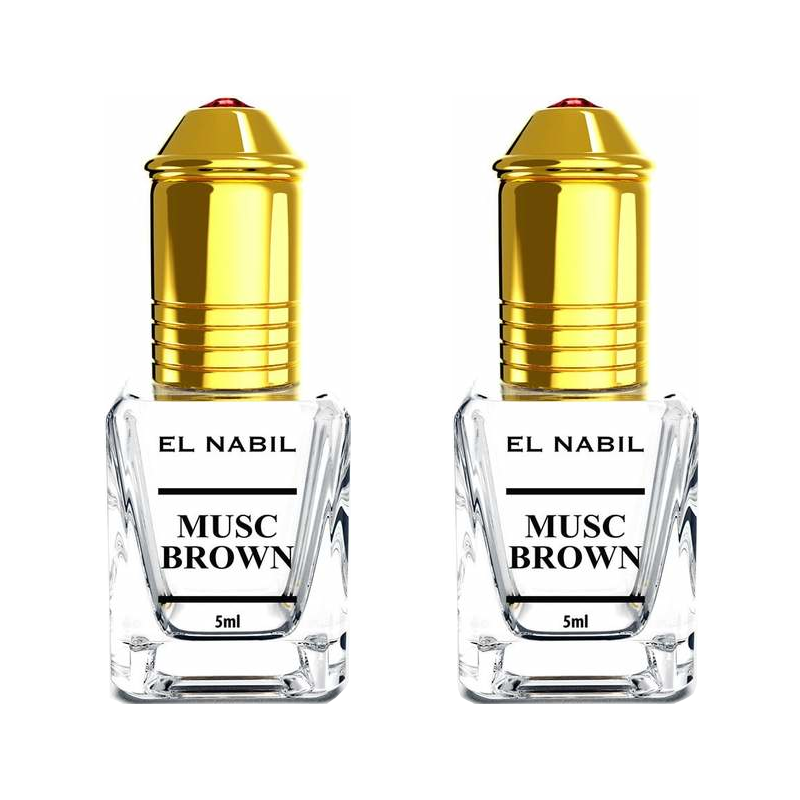 2X Musc Brown avec applicateur Roll-On - 5mL