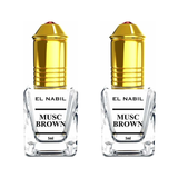 2X Musc Brown avec applicateur Roll-On - 5mL