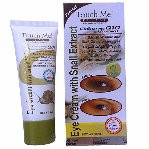 Crème à la bave d'escargot contour des yeux 50 ml Touch me
