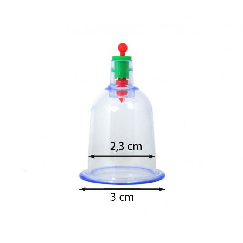 Lot de 100 Ventouses 3cm - Thérapie Set pour Secs et Humide