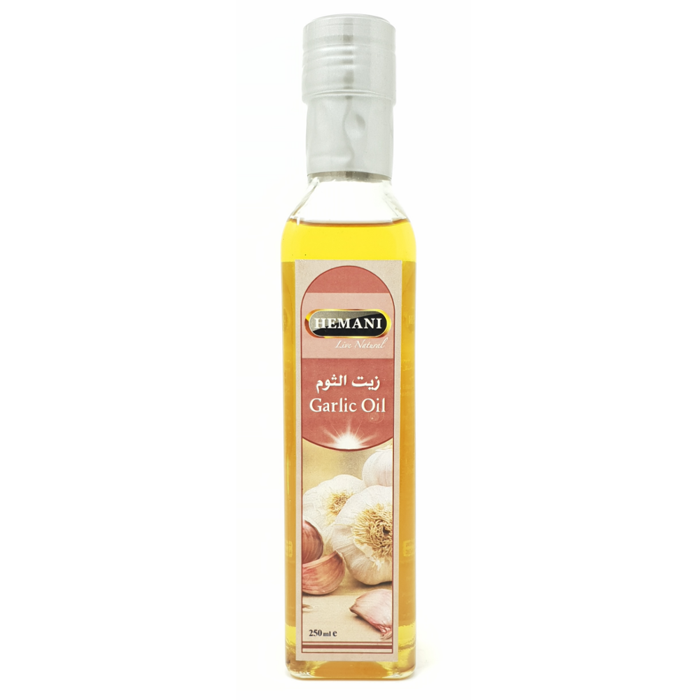 Huile d'Ail 250mL 100% Naturelle Hemani