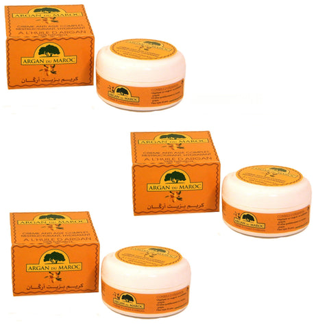3 Argancremes aus Marokko Augen- und Gesichtskonturbehandlung Tag und Nacht 100 ml -10 %