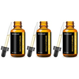 3 Huile d'Argan 100mL Pipette 100% naturelle -10%