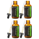 4 Huiles végétale de ricin 100ml à pipette Réduction -15%
