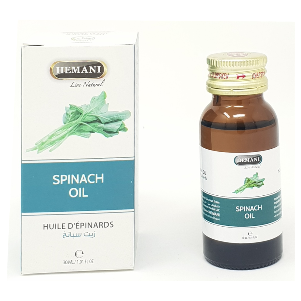 Huile d'Epinards 30mL 100% Naturelle Hemani