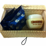 Pack Crème Musc + 1 Carrés de Musc Blanc Jamid - Hemani
