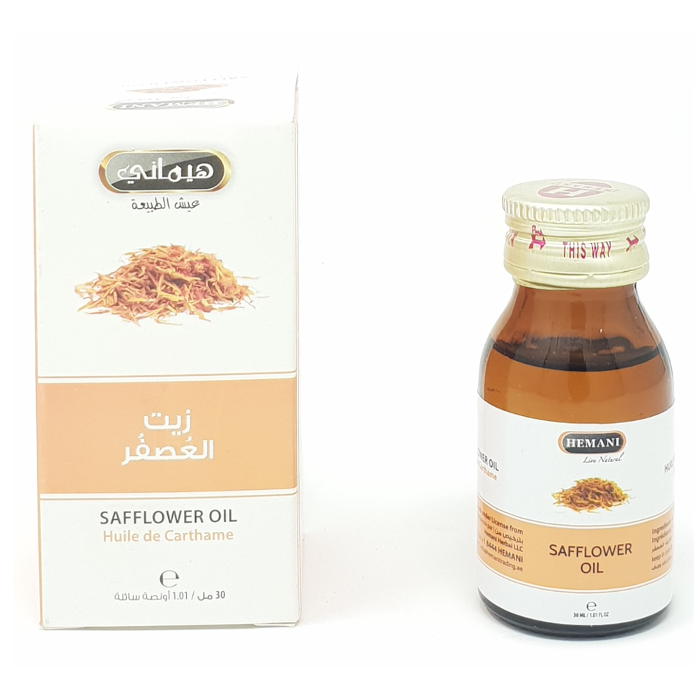 Huile de Carthame 30mL 100% Naturelle Hemani