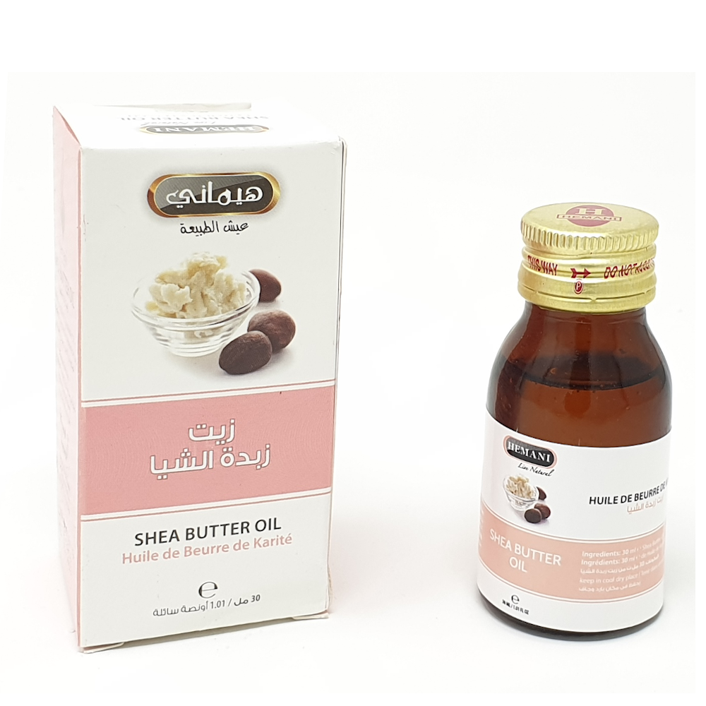 Huile de Beurre de Karité 30ml Hemani Naturel