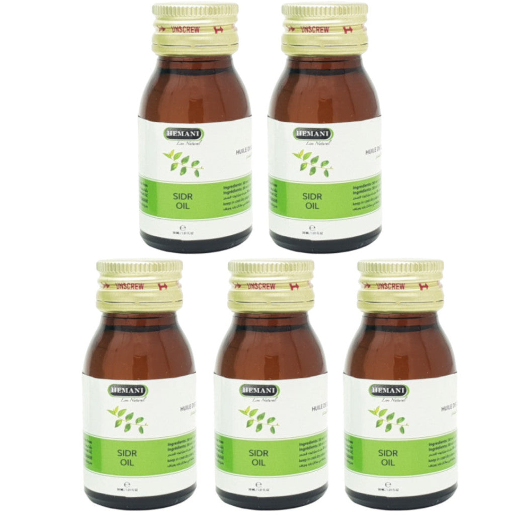 5 Huile de Sidr 30mL Hemani 100% naturelle