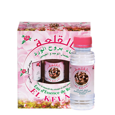 Lot de 3 Eau de Rose du Maroc 125 mL - Soin Visage Cheveux Brume - 375 mL