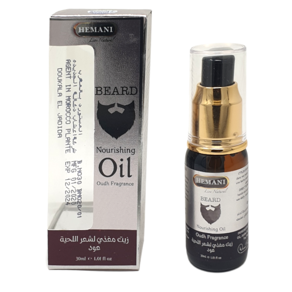 Huile à Barbe senteur oud Hemani