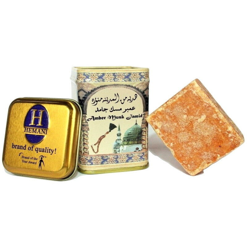 Carré de musc ambré Hemani – parfum solide - image produit 5