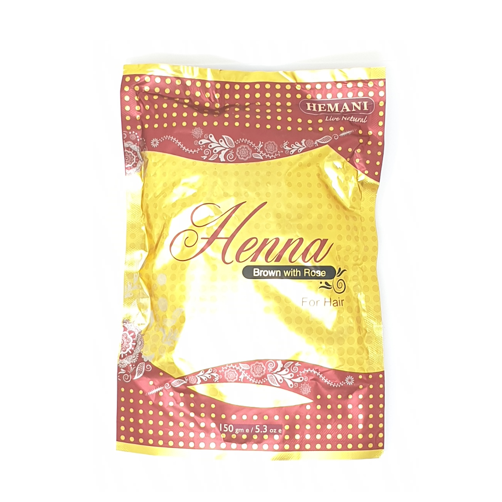Henné Hemani Marron à la Rose