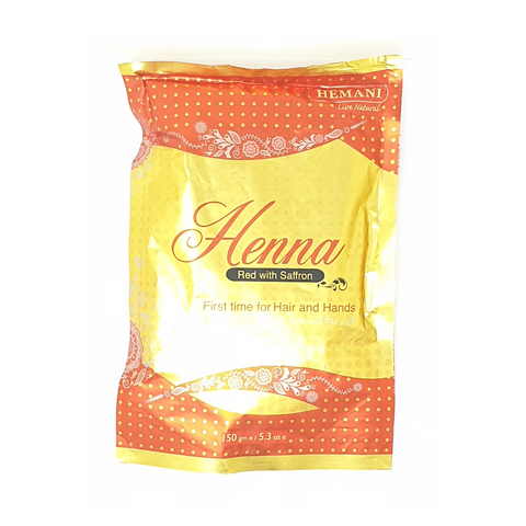 Henné Hemani Rouge et Safran