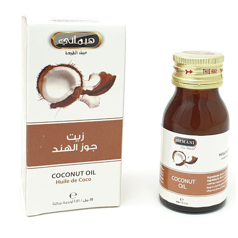 Huile de Coco 30mL 100% Naturelle Hemani