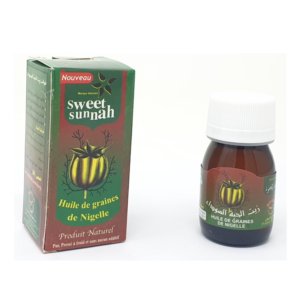 Huile de Graine de Nigelle Sweet Sunna 30ml