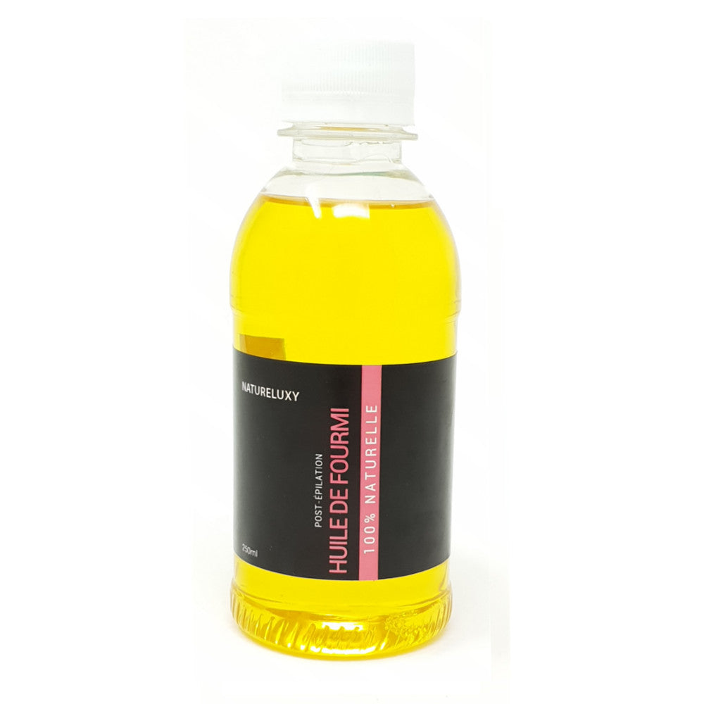 Huile de Fourmis 250mL Natureluxy Contre la Pousse des Poils