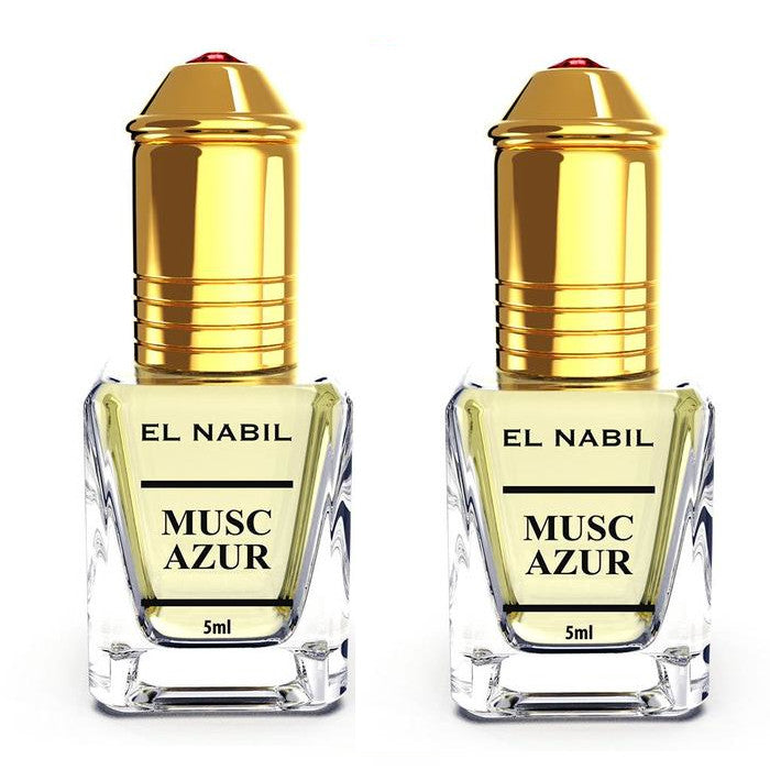 2X Musc Azur avec applicateur Roll-On - 5mL