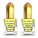 2X Musc London avec applicateur Roll-On - 5mL