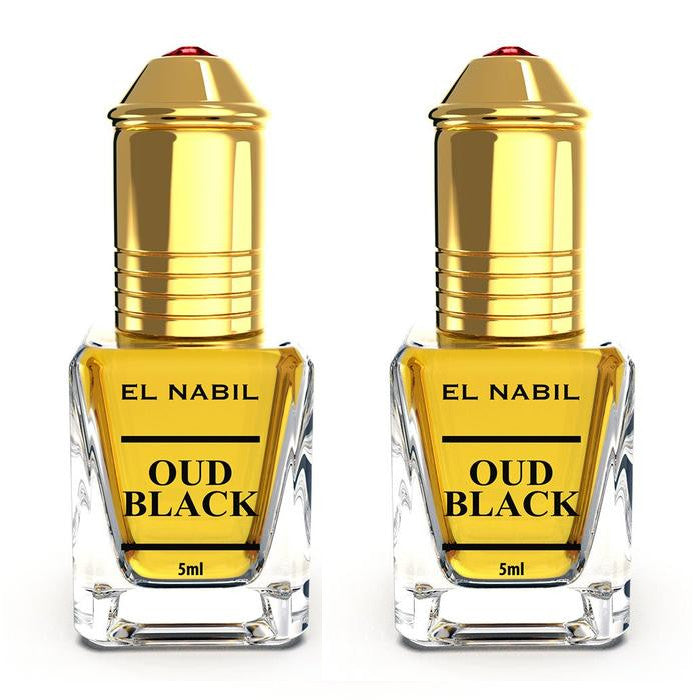 2X Musc Oud Black avec applicateur Roll-On - 5mL