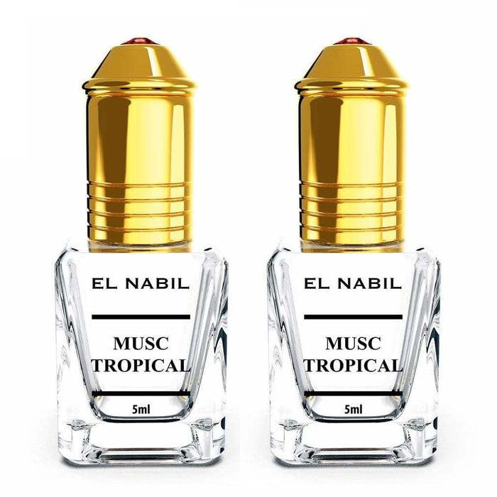 2X Musc Tropical avec applicateur Roll-On - 5mL
