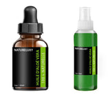 Huile d'Aloé Vera 30mL pipette + Huile d'Aloé Vera 30mL 100% Naturelle Spray