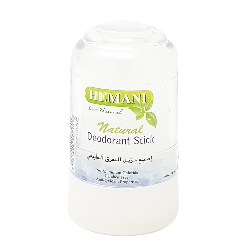 Pierre d'alun en stick Naturel Sans Paraben Hemani