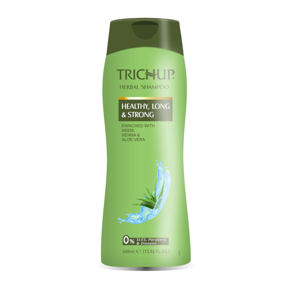 Shampoing Favorise la Pousse des Cheveux Soin Indien Trichup 400mL