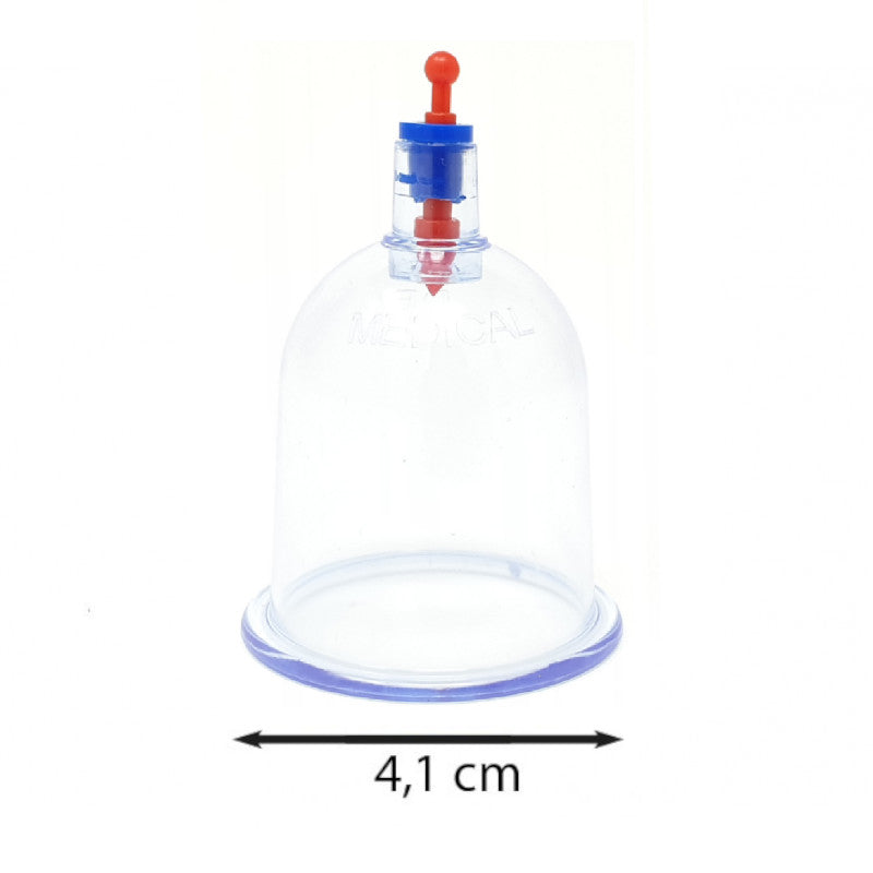 Lot de 100 Ventouses 4,1cm - Thérapie Set pour Secs et Humide