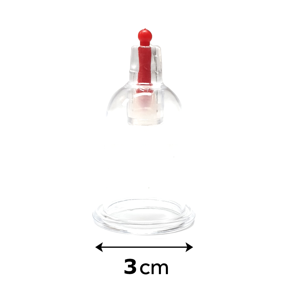 Lot de 100 Ventouses 3cm - Thérapie Set pour Secs et Humide