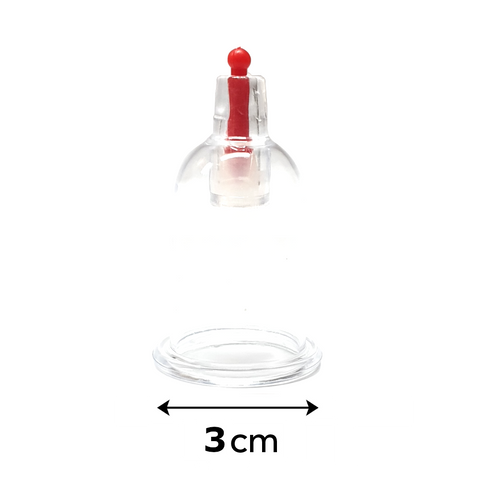 Lot de 100 Ventouses 3cm - Thérapie Set pour Secs et Humide