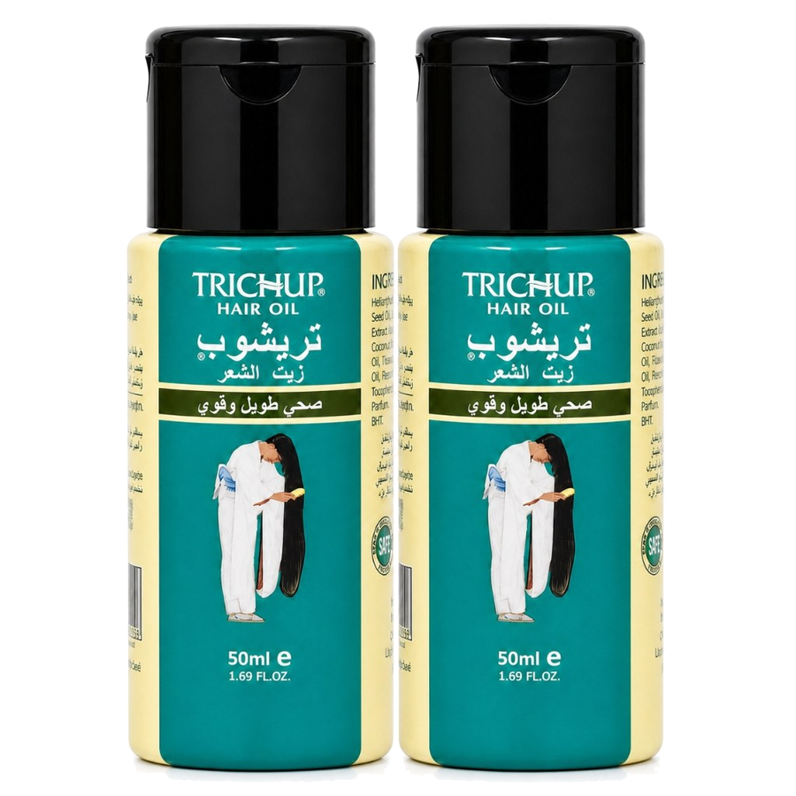 2 Huile Favorise la Pousse des Cheveux Soin Indien Trichup 50mL – produit naturel présenté par Natureluxy