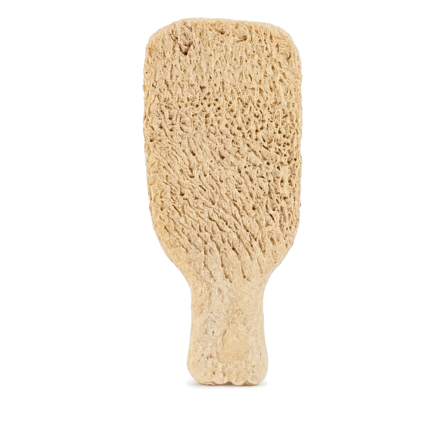 Grattoir Gommage en Terre Cuite – produit naturel présenté par Natureluxy