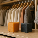 Lot 1 Carré de Musc Ambré + 1 Carré de Musc noir - Parfum Solide