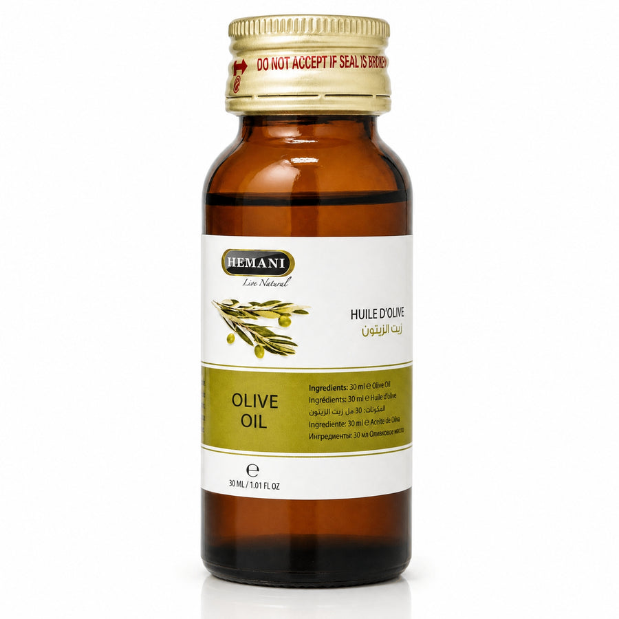 Hemani Huile d'Olive Cosmétique 30 mL — Vue principale hero (studio)