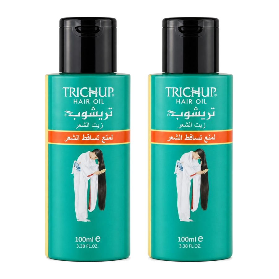 Lot de 2 Huile Anti-Chute Soin Indien Trichup 100mL – produit naturel présenté par Natureluxy