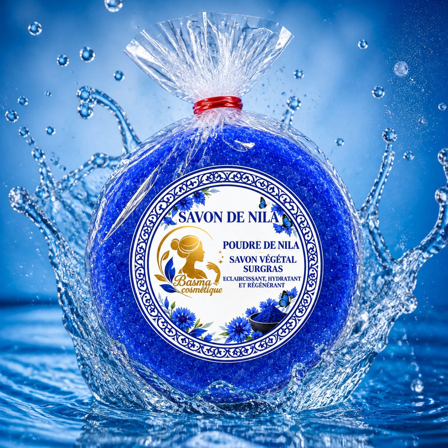 Savon de Nila – éclaboussure d'eau dynamique – fraîcheur