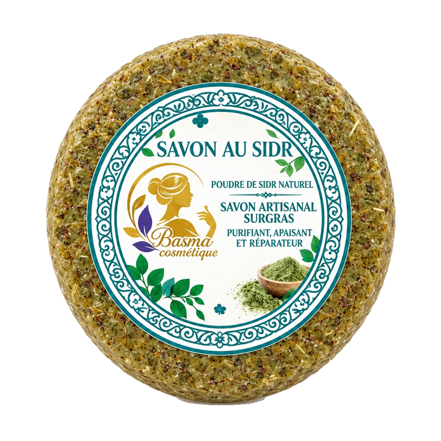 Savon au Sidr naturel 100 g – savon artisanal surgras Basma cosmétique