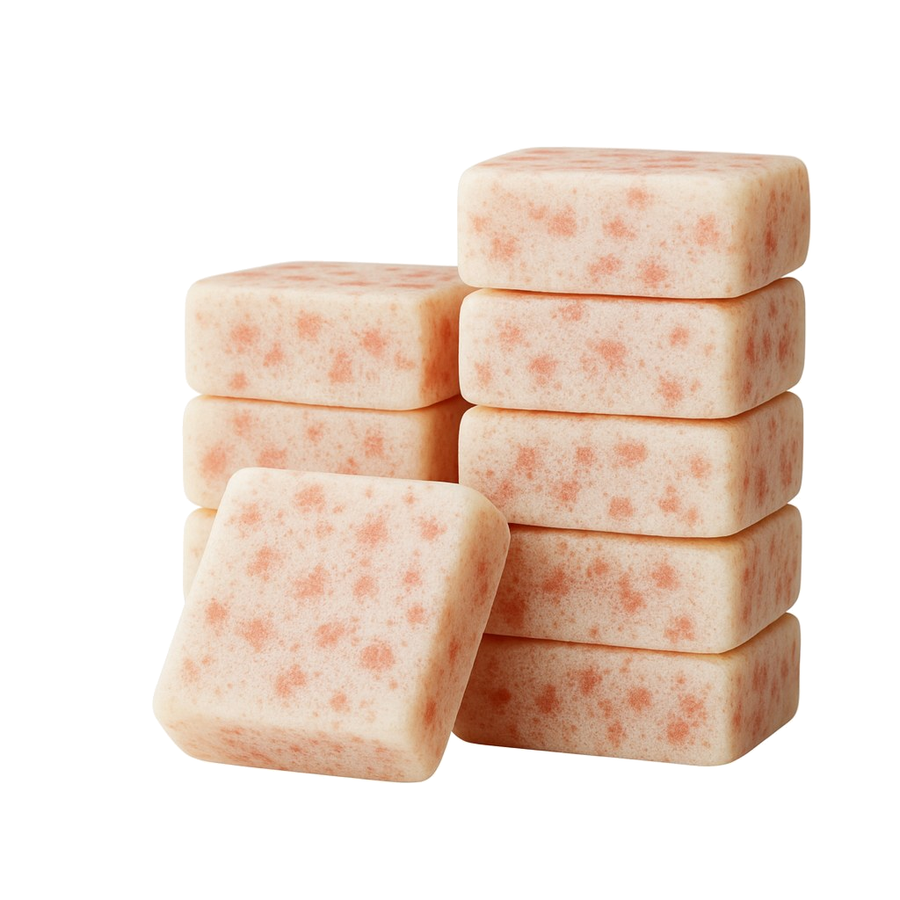 Lot de 10 carrés de musc cannelle – parfum solide - vue principale