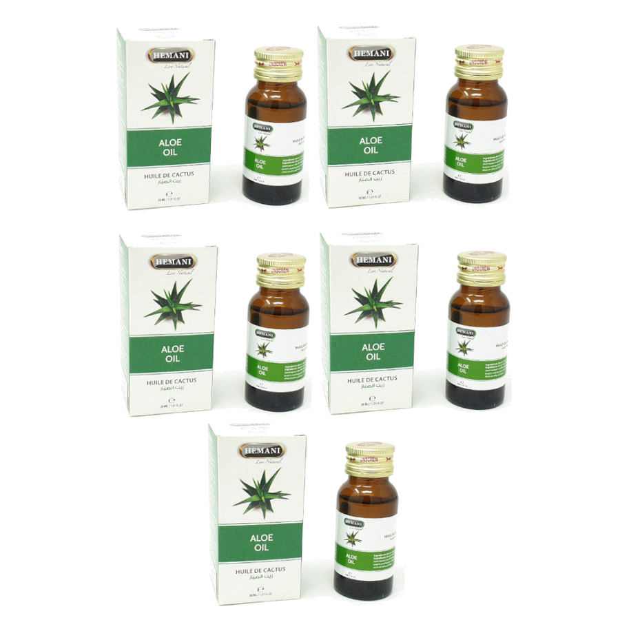 5 Huile de Cactus 30ml 100% Naturelle Hemani – produit naturel présenté par Natureluxy