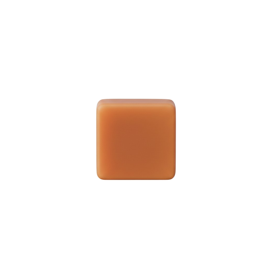 Carré de musc orange – parfum solide - vue principale