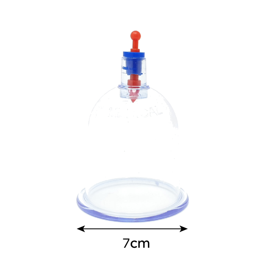 Lot de 100 Ventouses 7cm - Thérapie Set pour Secs et Humide – produit naturel présenté par Natureluxy