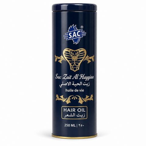 Huile de Serpent Zait Al Hayee 250 ml - Huile Capillaire